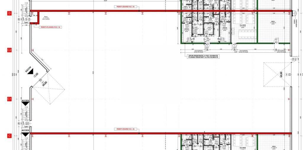 Hală industrială 853 mp De vânzare Hală industrială 853 mp în zona Exterior Sud 3 camere Arad 8