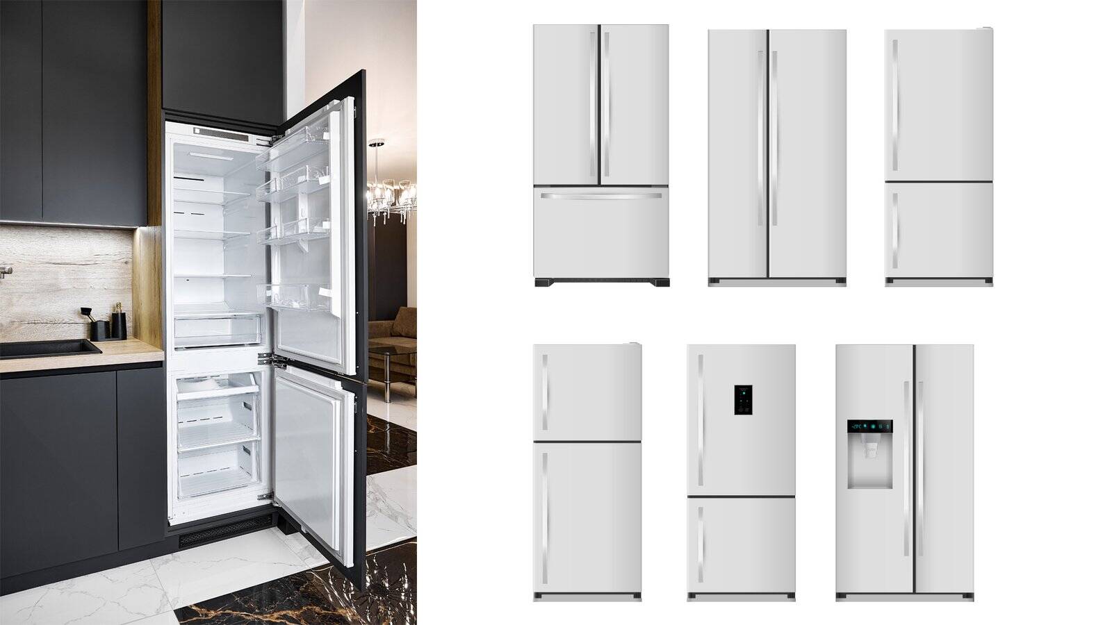 Sfaturi amenajarea locuintei bucataria alegerea firigiderului