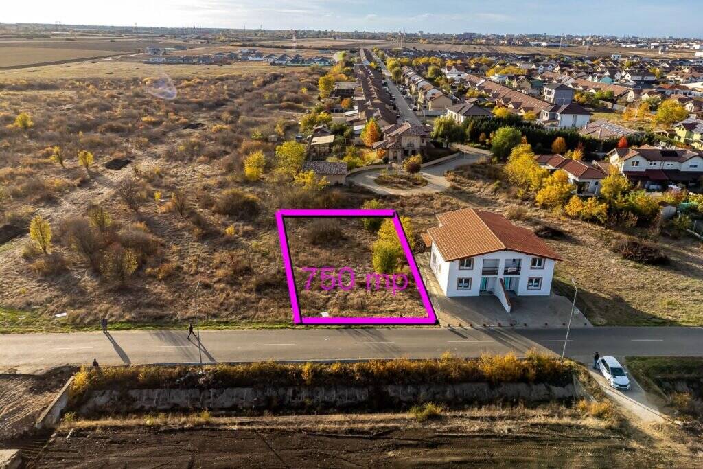 De vânzare Teren 750 mp  cu toate utilitățile | Via Carmina | proiect inclus în zona Arad Arad 2