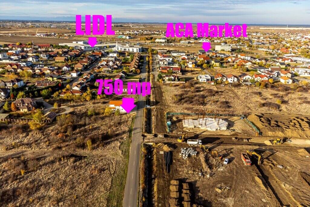 De vânzare Teren 750 mp  cu toate utilitățile | Via Carmina | proiect inclus în zona Arad Arad 4