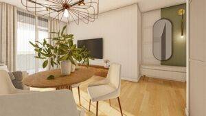 De vânzare APARTAMENT DE VÂNZARE ÎN NOUL BLOC R38 în zona UTA 2 camere 1 dormitor Arad 3