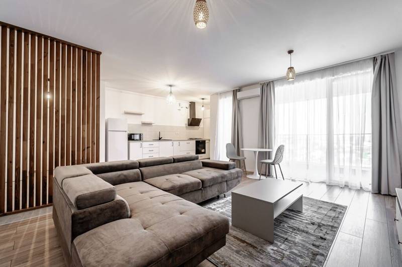 De închiriat Ocazie Apartament NOU la cheie cu loc de parcare in Timișoara în zona Circumvalatiunii 2 camere 1 dormitor Arad 2