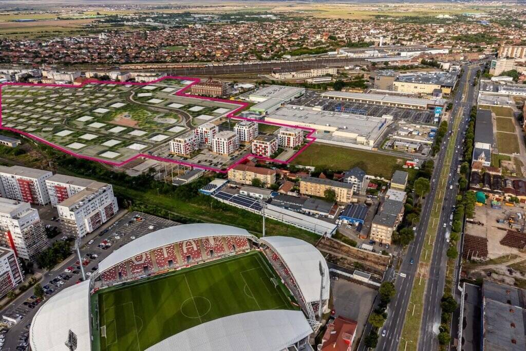 De vânzare Cel mai mare teren de casă în Ared City Gardens este la vânzare în zona UTA Arad 1