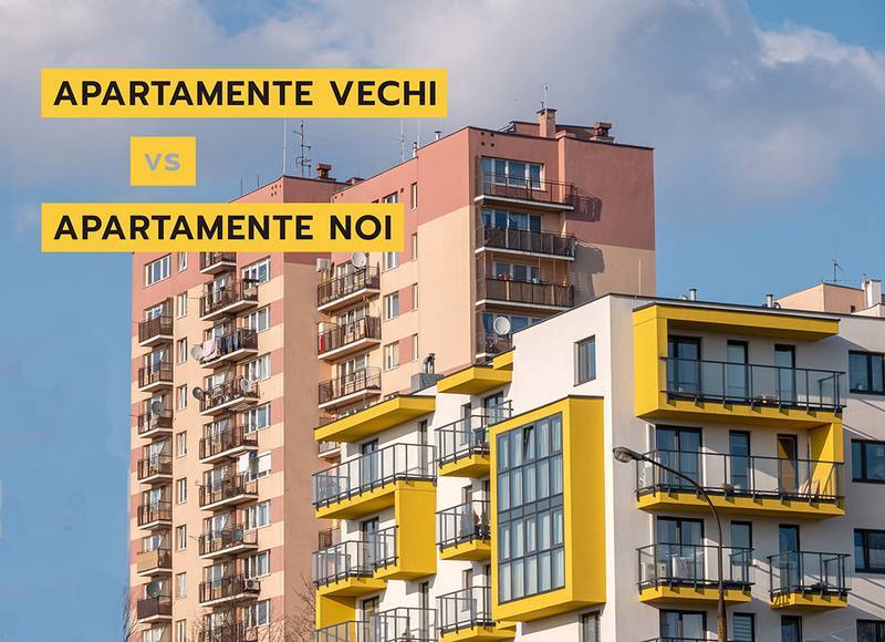 Apartamente vechi vs apartamente noi apartament vechi apartament nou Avantajele si dezavantajele achizitionarii unui apartament nou sau vechi. nou vs vechi Apartament nou sau vechi