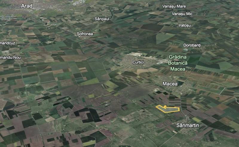 De vânzare Teren 42 ha pentru parc fotovoltaic – Macea, Arad în zona Arad Arad 4