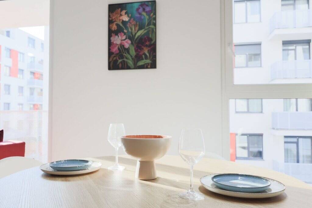 De vânzare Apartament cu 2 camere NOU, finisat cu Chirias inclus în zona UTA 2 camere 1 dormitor Arad 8