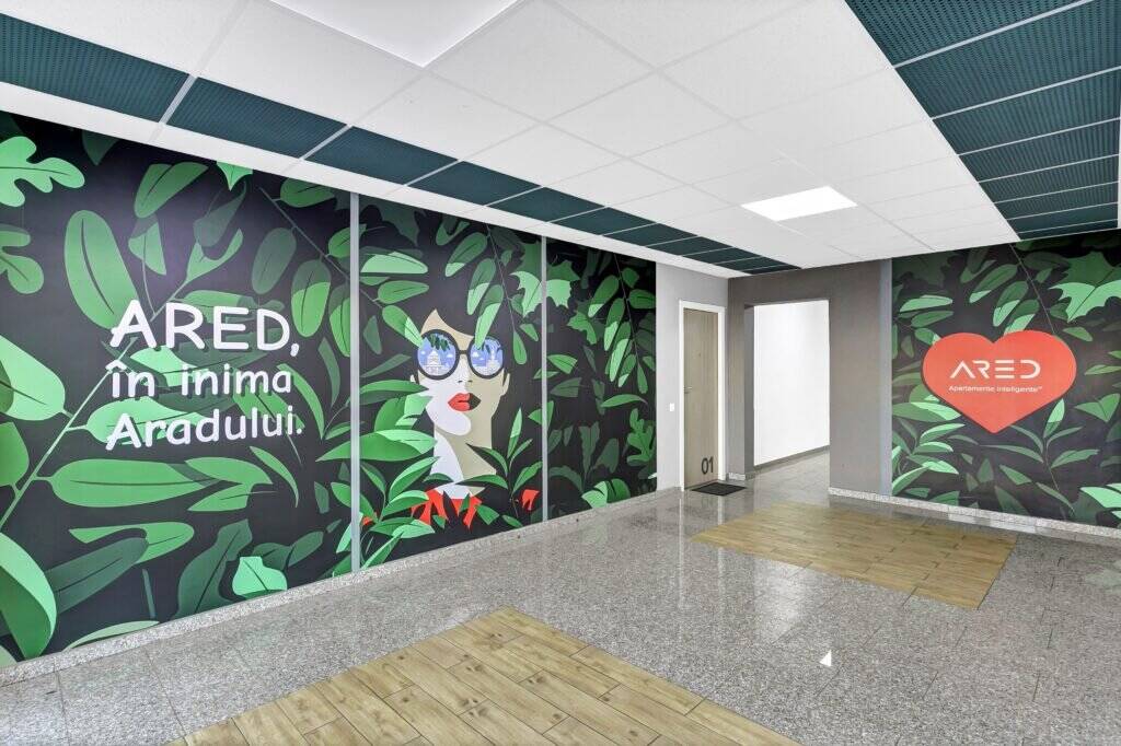 Apartament nou cu un dormitor ARED IMAR- opțiune la cheie 