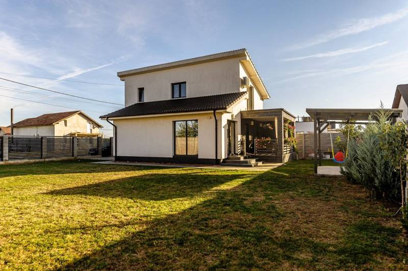 Casă modernă, finisaje premium – Vladimirescu, lângă Arad De vânzare Casă modernă, finisaje premium – Vladimirescu, lângă Arad în zona Arad 4 camere 3 dormitoare Arad 2