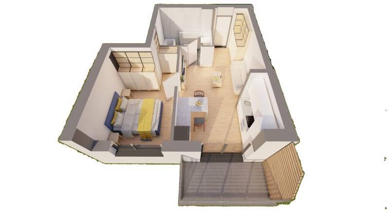 De vânzare Apartament ARED in noul bloc, cel mai bun pret de pe piata Comision 0 în zona UTA 2 camere 1 dormitor Arad 1
