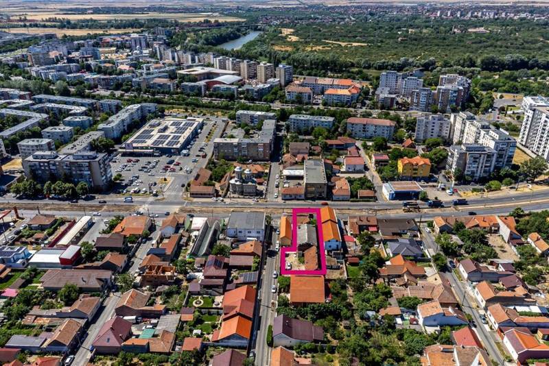 De vânzare Spațiu comercial pe Calea Radnei – 964 mp teren + hală | 0% comision în zona Micalaca Arad 2