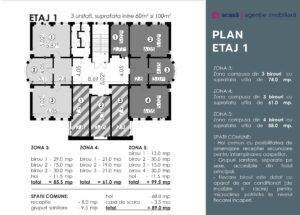Arbema Office Arad. Birouri de închiriat De închiriat Arbema Office Arad. Birouri de închiriat. în zona Aurel Vlaicu 29 camere Arad 10