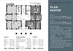 Arbema Office Arad. Birouri de închiriat De închiriat Arbema Office Arad. Birouri de închiriat. în zona Aurel Vlaicu 29 camere Arad 9